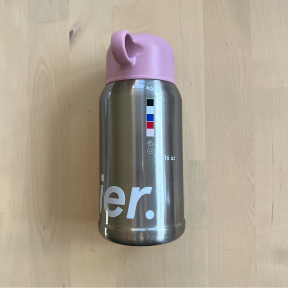 Glossier Classic Travel Tumbler Rare 16oz Holiday Edition 2024 Brand New - Picture 3 of 6